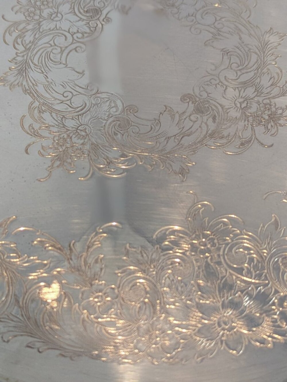 Wilcox American silver company American Rose 7371B Platter - Picture 6 of 13